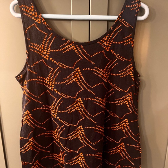 LL Bean Signature Tank Tops Printed Size Medium Lot of 2 - Picture 7 of 9